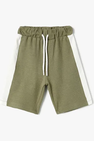 Koton Boys Mid-Rise Pure Cotton Shorts