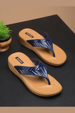 ACTION Self Design T-Strap Flats