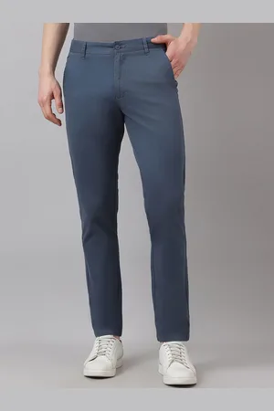 Richlook Men Textured Smart Trousers