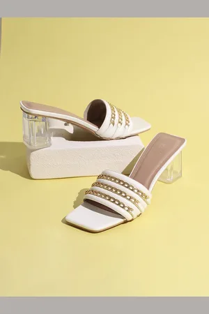 Inc 5 Embellished Party Block Sandals