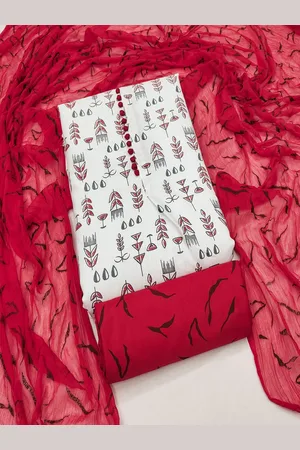 Lilots Printed Unstitched Dress Material