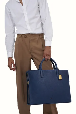 Hidesign Men Leather Up to 15 inch Laptop Bag
