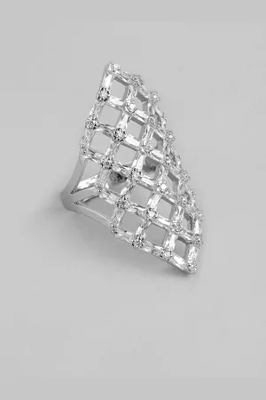 DressBerry Stone Studed Finger Ring