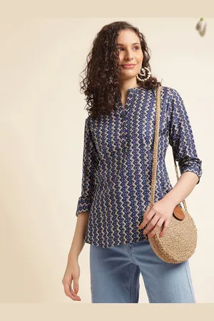 DressBerry Women Abstract Printed Top