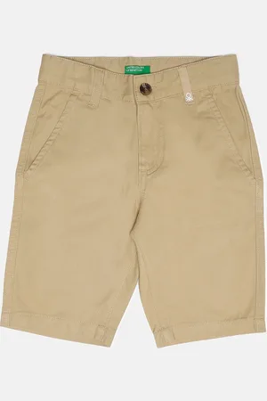 Benetton Boys Beige Chino Shorts