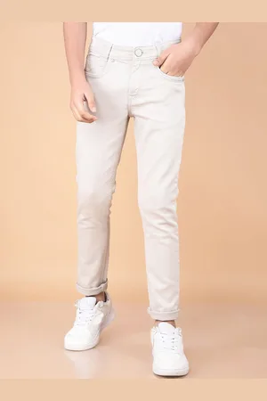 Crimsoune Club Boys Slim Fit Heavy Fade Stretchable Jeans
