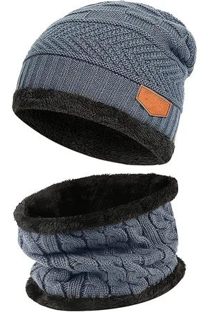 DALUCI Self Design Woollen Beanie