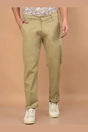 Crimsoune Club Men Smart Straight Fit Chinos Trousers