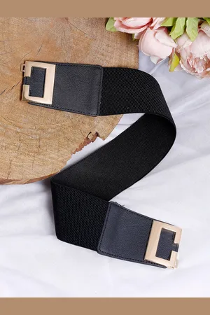 DressBerry Women Black Belt