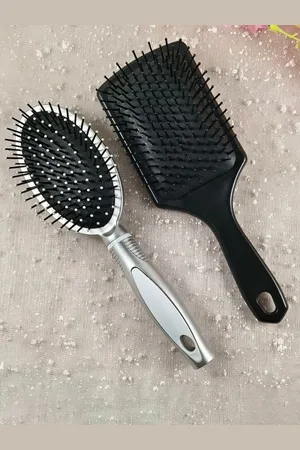 Jewelz Set Of 2 Wave & Wide Hair Smoothening Combs