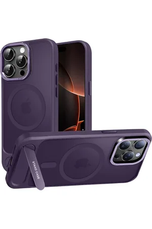 Karwan Matte Compatible with Stand Magnetic iPhone 14 Pro Max Back Case