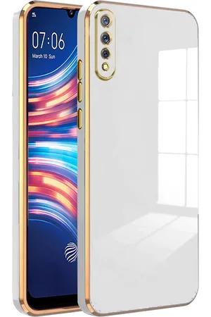 Karwan Electroplated Chrome 6D Vivo S1 Phone Back Case