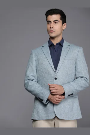 Louis Philippe Men Single-Breasted Slim Fit Blazer