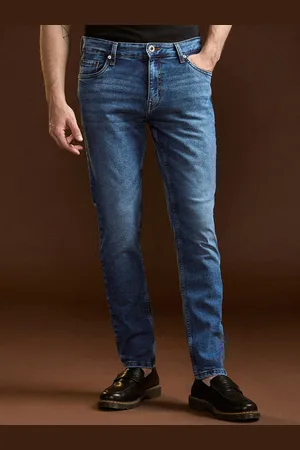 The Bear House Men Skinny Fit Light Fade Stretchable Jeans