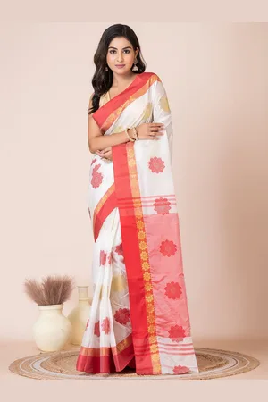 HOUSE OF ARLI Woven Design Tussar Saree