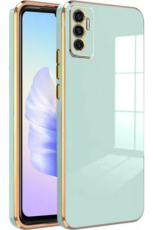 Karwan Electroplated Chrome 6D Vivo V23E Phone Back Case