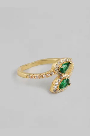 DressBerry Stone Studed Finger Ring