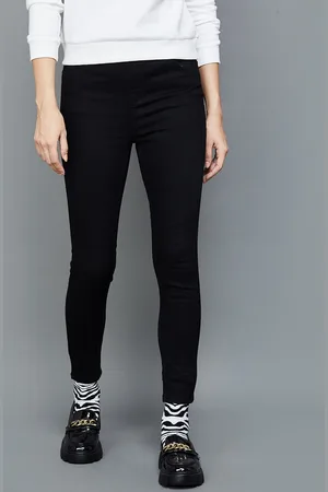 Lifestyle Women Clean Look Mid-Rise Skinny Fit Stretchable Jeans