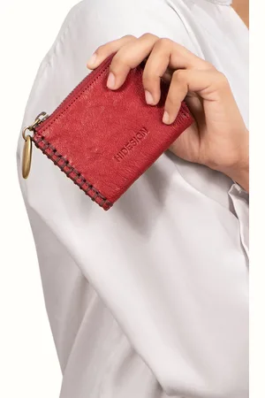 Hidesign Zip Around Leather Wallet