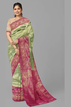 The Chennai Silks Woven Design Zari Art Silk Ilkal Saree