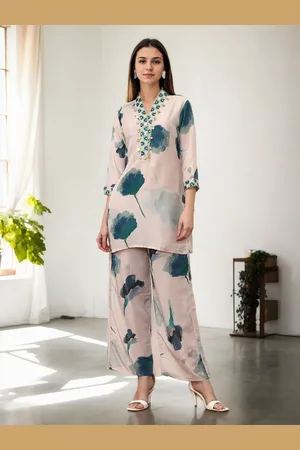 Jaipur Printed Top & Trousers Co-OrdsSet