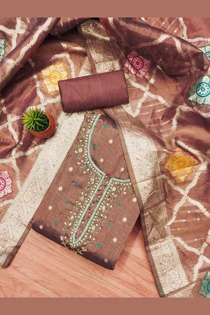 Lilots Unstitched Dress Material