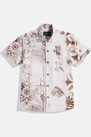 CHARCHIT Boys Comfort Printed Casual Shirt