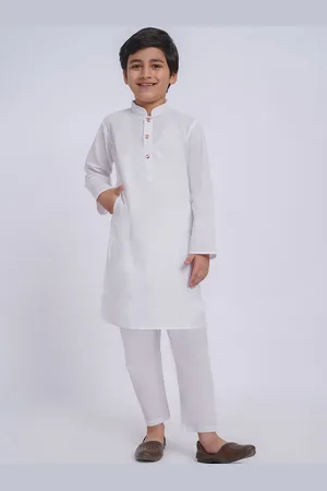 Vastramay Boys Regular Pure Cotton Kurta with Pyjamas