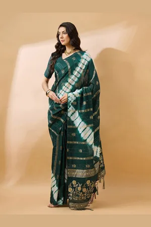 Ishin Tie And Dye Dyed Saree