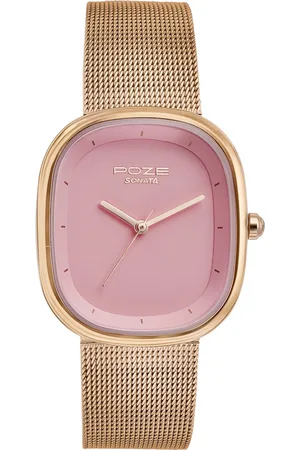 Sonata Poze Women Bracelet Style Straps Analogue Watch SP80073WM01W