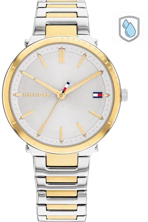 Tommy Hilfiger Women White Dial & Silver Toned Straps Analogue Watch TH1782408W