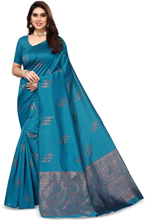 Varanga Ethnic Motifs Woven Design Zari Art Silk Banarasi Saree