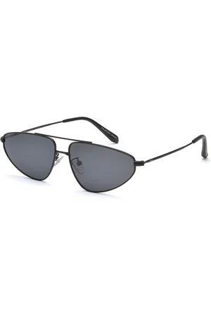 Idee Men Oval Sunglasses with Polarised and UV Protected Lens IRS1236C1PSG