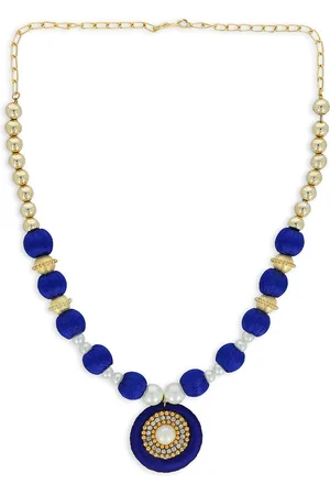 Akshara Clothing Girls Gold-Plated Handcrafted Necklace