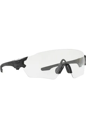 Oakley Men UV Protected Clear Lens Oval Sunglasses - 0OO932893280539