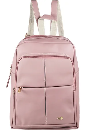 Metro Pink PU Shopper Handheld Bag