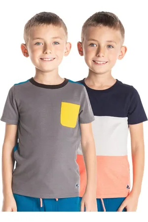 Cherry Crumble Boys Pack of 2 Multicoloured Round Neck -shirt