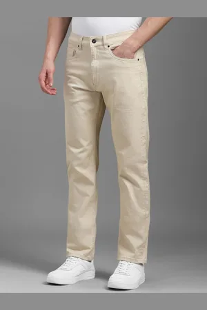 Louis Philippe Men Cotton Mid-Rise Slim Fit Jeans