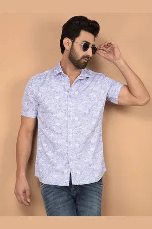 Crimsoune Club Men Classic Fit Abstract Printed Casual Shirt