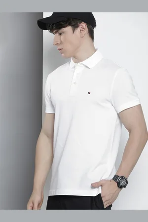 Tommy Hilfiger Men Solid Polo Collar Slim Fit T-shirt