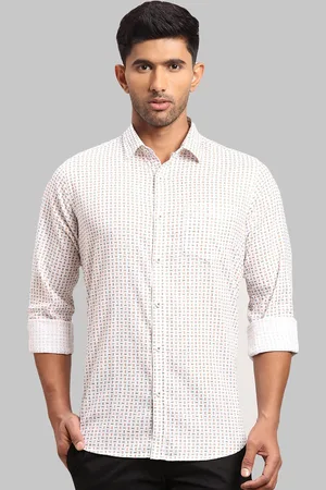 ColorPlus Men Printed Cotton Casual Shirt