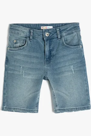 Koton Boys Slim Fit Denim Shorts