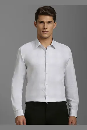 Louis Philippe Men Super Slim Fit Checked Casual Shirt