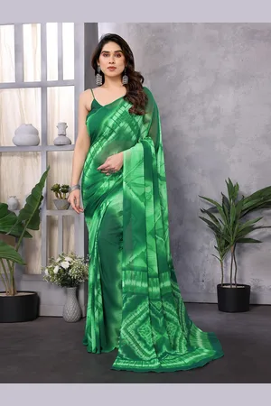 Moda Rapido Tie and Dye Pure Georgette Saree