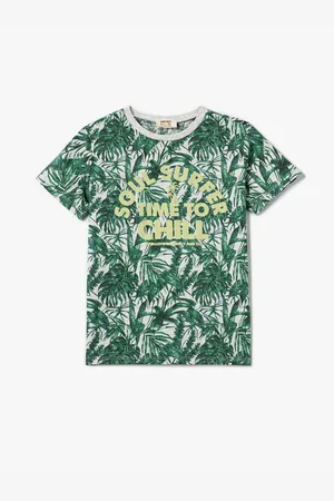 Koton Boys Typography Printed Cotton T-shirt