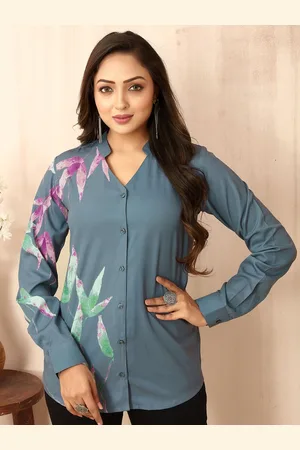 Moda Rapido Women Floral Opaque Printed Casual Shirt