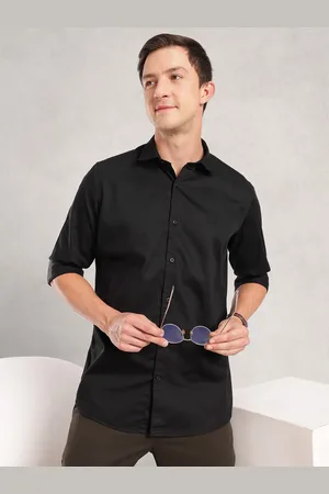 Nautica Classic Fit Opaque Pure Cotton Water Repellent Casual Shirt