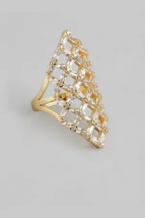 DressBerry Stone Studed Finger Ring
