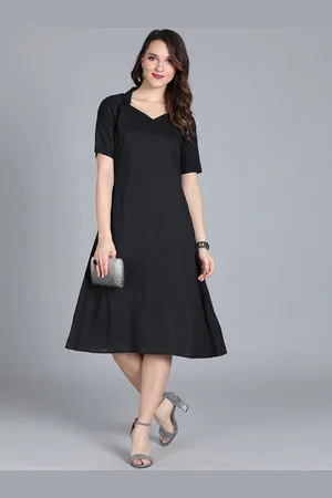 Ethnovog A-Line Midi Dress