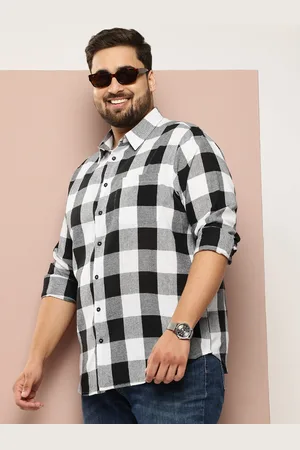 Sztori Men Classic Buffalo Checks Casual Shirt